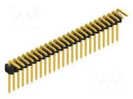 Connector: pin strips; pin header; male; PIN: 25; 1.5A; 125V; THT FISCHER ELEKTRONIK