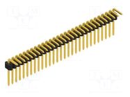 Connector: pin strips; pin header; male; PIN: 29; 1.5A; 125V; THT FISCHER ELEKTRONIK