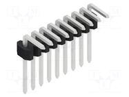 Connector: pin strips; pin header; male; PIN: 9; 1.5A; 125V; THT FISCHER ELEKTRONIK