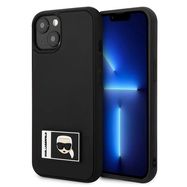 Karl Lagerfeld Ikonik Patch Case for iPhone 13 - Black, Karl Lagerfeld