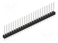 Connector: pin strips; pin header; male; PIN: 23; THT; 3A; 250V; 1x23 FISCHER ELEKTRONIK