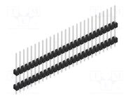 Connector: pin strips; pin header; male; PIN: 27; THT; 3A; 250V; 1x27 FISCHER ELEKTRONIK
