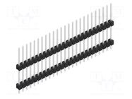 Connector: pin strips; pin header; male; PIN: 25; THT; 3A; 250V; 1x25 FISCHER ELEKTRONIK