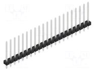 Connector: pin strips; pin header; male; PIN: 21; 3A; 250V; THT; 1x21 FISCHER ELEKTRONIK