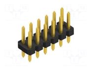 Connector: pin strips; pin header; male; PIN: 12; 3A; 250V; THT; 2x6 FISCHER ELEKTRONIK