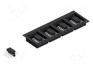 Connector: pin strips; pin header; male; PIN: 10; 3A; 100V; SMT; 2mm FISCHER ELEKTRONIK