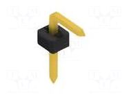 Connector: pin strips; pin header; male; PIN: 1; THT; 3A; 100V; 2mm FISCHER ELEKTRONIK