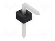 Connector: pin strips; pin header; male; PIN: 1; THT; 3A; 100V; 2mm FISCHER ELEKTRONIK