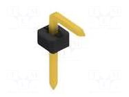 Connector: pin strips; pin header; male; PIN: 1; THT; 3A; 100V; 2mm FISCHER ELEKTRONIK