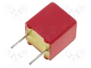 Capacitor: polypropylene; 2.2nF; Uoper: 100VDC; Uoper max: 100VDC WIMA