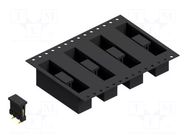 Connector: pin strips; pin header; male; PIN: 4; 3A; 250V; SMT; 1x4 FISCHER ELEKTRONIK