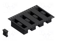 Connector: pin strips; pin header; male; PIN: 4; 3A; 250V; SMT; 1x4 FISCHER ELEKTRONIK