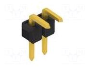 Connector: pin strips; pin header; male; PIN: 2; 3A; 250V; THT; 1x2 FISCHER ELEKTRONIK