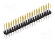 Connector: pin strips; pin header; male; PIN: 52; SL 2; 3A; 250V FISCHER ELEKTRONIK