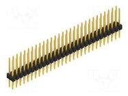 Connector: pin strips; pin header; male; PIN: 58; SL 2; 3A; 250V FISCHER ELEKTRONIK