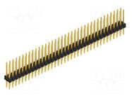 Connector: pin strips; pin header; male; PIN: 72; SL 2; 3A; 250V FISCHER ELEKTRONIK