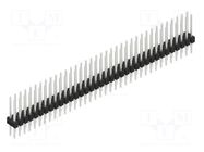 Connector: pin strips; pin header; male; PIN: 72; SL 2; 3A; 250V FISCHER ELEKTRONIK