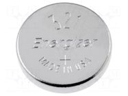 Battery: silver; 321,coin,R616; 1.55V; non-rechargeable ENERGIZER
