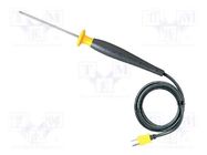 Probe: K-type temperature; -40÷350°C; Probe l: 101.6mm FLUKE