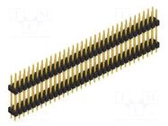 Connector: pin strips; pin header; male; PIN: 66; 3A; 250V; THT; 2x33 FISCHER ELEKTRONIK