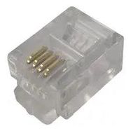 PLUG, RJ11, 6/4WAY