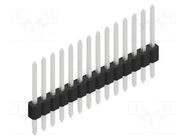 Connector: pin strips; pin header; male; PIN: 14; 1.5A; 125V; THT FISCHER ELEKTRONIK