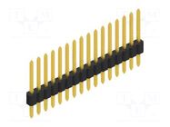 Connector: pin strips; pin header; male; PIN: 16; 1.5A; 125V; THT FISCHER ELEKTRONIK