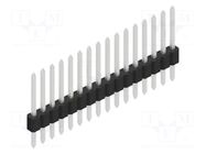 Connector: pin strips; pin header; male; PIN: 16; 1.5A; 125V; THT FISCHER ELEKTRONIK