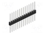 Connector: pin strips; pin header; male; PIN: 14; 1.5A; 125V; THT FISCHER ELEKTRONIK