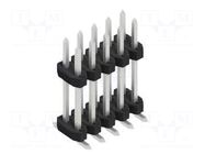 Connector: pin strips; pin header; male; PIN: 10; 3A; 100V; SMT; 2mm FISCHER ELEKTRONIK