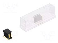 Connector: pin strips; pin header; male; PIN: 10; 3A; 100V; SMT; 2mm FISCHER ELEKTRONIK