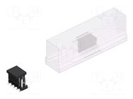 Connector: pin strips; pin header; male; PIN: 10; 3A; 100V; SMT; 2mm FISCHER ELEKTRONIK
