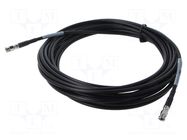 Cable; 7m; Micro BNC male,both sides; shielded; black; straight 3M