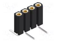 Connector: pin strips; socket; female; PIN: 4; BL 15 SMD; 3A; 150V FISCHER ELEKTRONIK