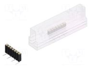 Connector: pin strips; socket; female; PIN: 7; BL 15 SMD; 3A; 150V FISCHER ELEKTRONIK