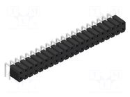 Connector: pin strips; socket; female; PIN: 42; BL LP 4; 3A; 125V FISCHER ELEKTRONIK