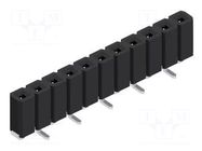 Connector: pin strips; socket; female; PIN: 11; BL LP 5 SMD; 3A FISCHER ELEKTRONIK