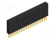 Connector: pin strips; socket; female; PIN: 22; BLM KG 1; 1.5A; 125V FISCHER ELEKTRONIK