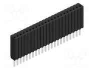 Connector: pin strips; socket; female; PIN: 22; BLM KG 1; 1.5A; 125V FISCHER ELEKTRONIK