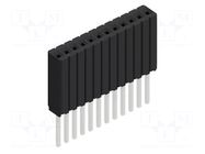 Connector: pin strips; socket; female; PIN: 12; BLM LG 1; 1.5A; 125V FISCHER ELEKTRONIK