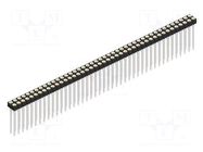 Connector: pin strips; socket; female; PIN: 86; MK 207; 1.5A; 60V FISCHER ELEKTRONIK