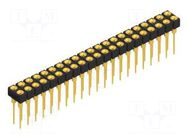 Connector: pin strips; socket; female; PIN: 42; MK 231; 1.5A; 60V FISCHER ELEKTRONIK