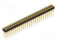 Connector: pin strips; socket; female; PIN: 50; MK 231; 1.5A; 60V FISCHER ELEKTRONIK