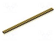 Connector: pin strips; socket; female; PIN: 68; 1.5A; 60V; straight FISCHER ELEKTRONIK