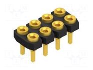 Connector: pin strips; socket; female; PIN: 8; 1.5A; 60V; straight FISCHER ELEKTRONIK