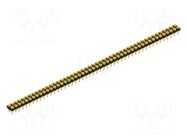 Connector: pin strips; socket; female; PIN: 96; 1.5A; 60V; straight FISCHER ELEKTRONIK