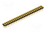 Connector: pin strips; socket; female; PIN: 48; 1.5A; 60V; straight FISCHER ELEKTRONIK