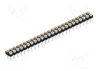 Connector: pin strips; socket; female; PIN: 48; 1.5A; 60V; straight FISCHER ELEKTRONIK