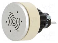 Signaller: sound; 30mm; 14; Ø30.5mm; 24VDC; Indication: buzzer EAO