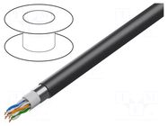 Wire; F/UTP; 4x2x23AWG; industrial Ethernet,outdoor; 6; wire; Cu BELDEN